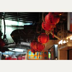 ayumilog | Taipei | 九份 | 台湾といえばこの赤提灯
