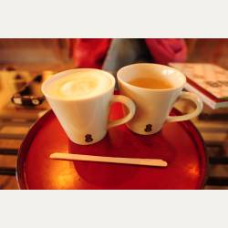 ayumilog | Hakone | NARAYA CAFE  | 泡たっぷりカプチーノ＋柚子茶